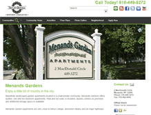 Tablet Screenshot of menandsgardens.com